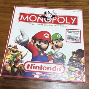 2008 Monopoly Nintendo Collector's Edition ~ GameStop Exclusive ~ Complete